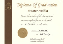 bellaformajapanマスターネイリスト bellaformajapanマスターネイリスト